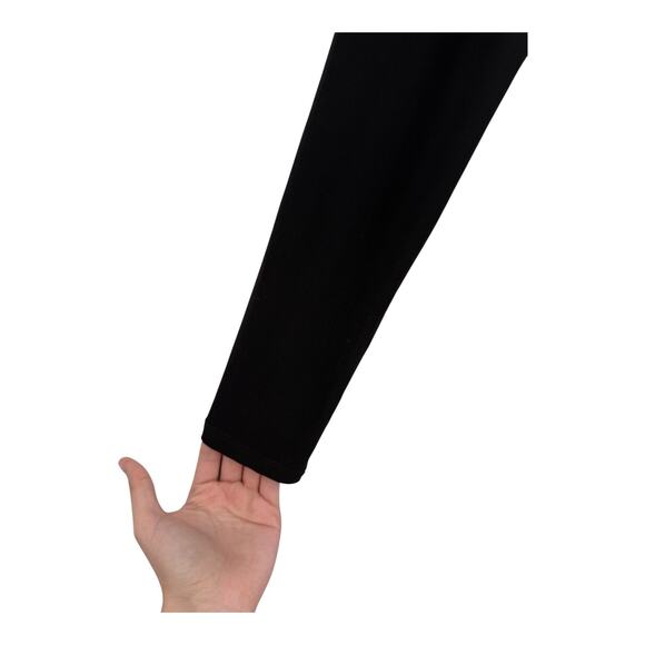 Betsy Adams asymmetric single long sleeve gown dress black size 10 - Picture 4 of 8